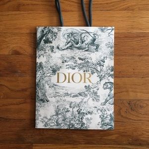 DIOR Special Edition Shopping Bag Toile De Jouy